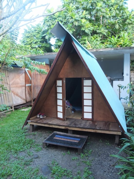 Notre tipi grand luxe!