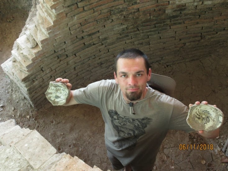 les fameuses Sangkalok, poteries, enfin ce qu'il en reste !