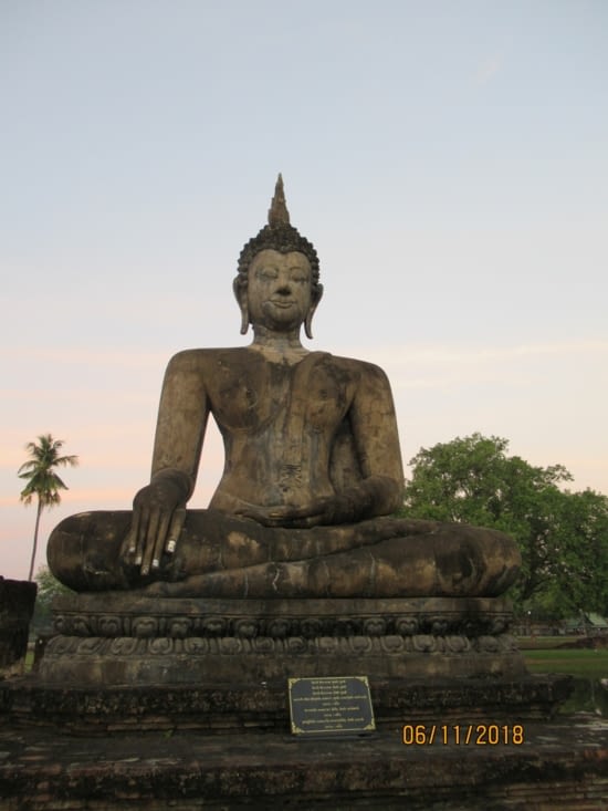 Sukhotai : un des nombreux bouddhas