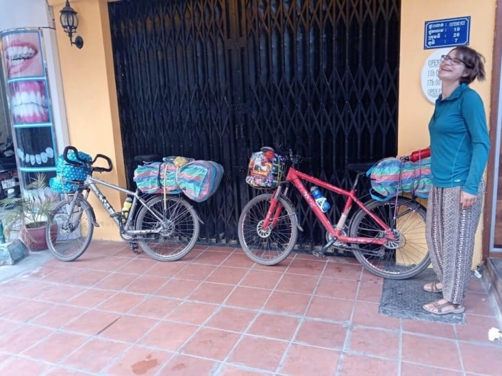 On repars avec tout notre bardas, et la bonne humeur, direction la mer