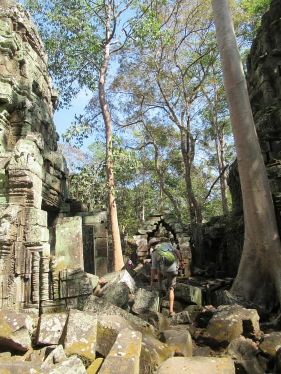 ici, on se sent vraiment comme un aventurier découvrant un temple en ruines