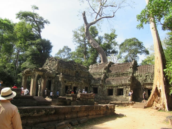 Ta Prohm - ou le site qui a servi au film Tomb Raider