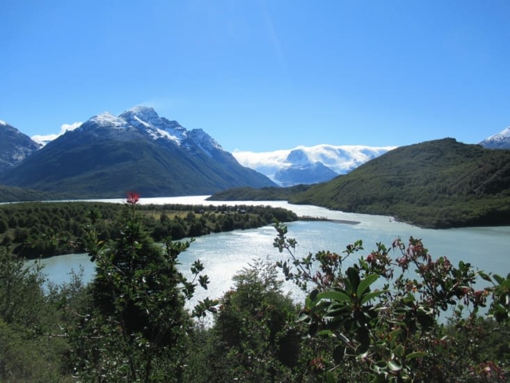 Puis on arrive en vue du campement