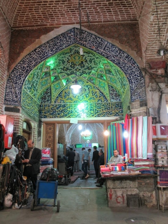 Bazar de Tabriz - Mosquée
