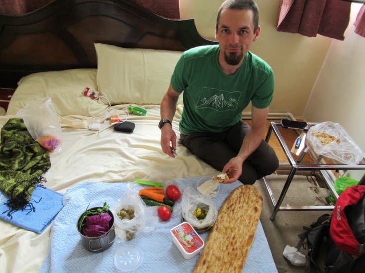 Pas de ramadan pour nous, dans notre chambre d'hôtel