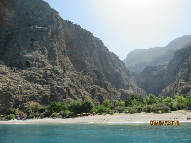 Arrivée à la vallée aux papillons