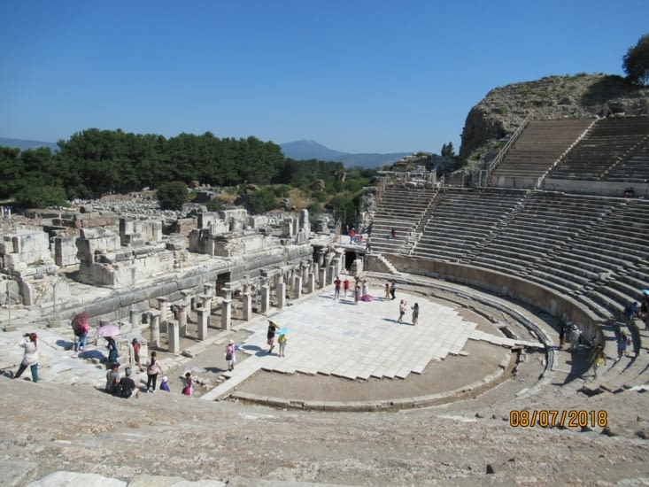 Vue depuis le haut du