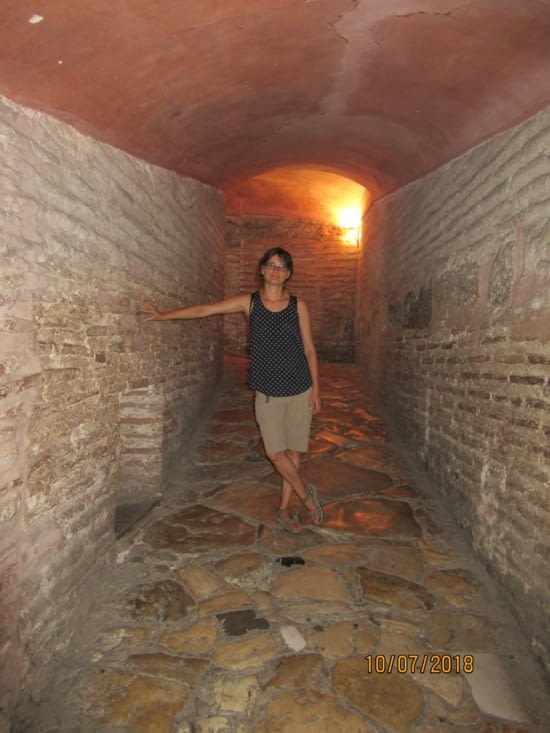 Blien au frais dans la Basilique !