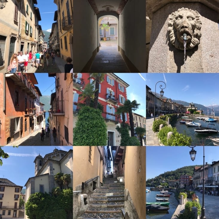 Cannobio au bord du lac Majeur