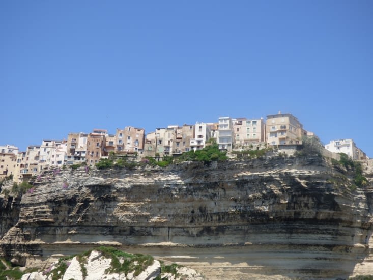 le village depuis la mer