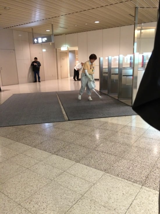 Arrivé à Hokkaido et arrosage des paillasons