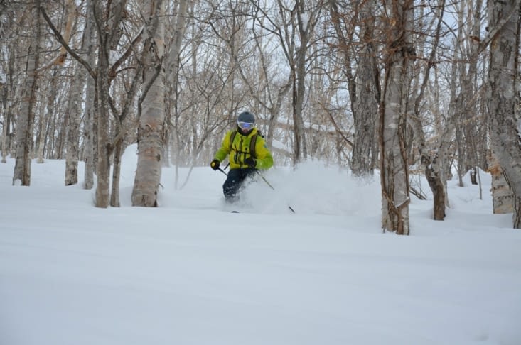Pas masse de neige mais ca reste plaisant !