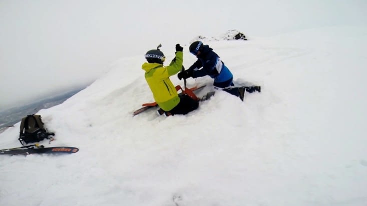 Aller on arrête la, on descend ou?