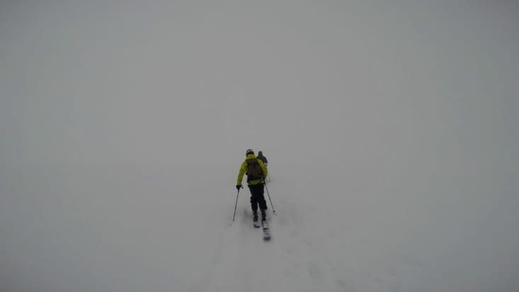 Voila dans quoi nous avancions