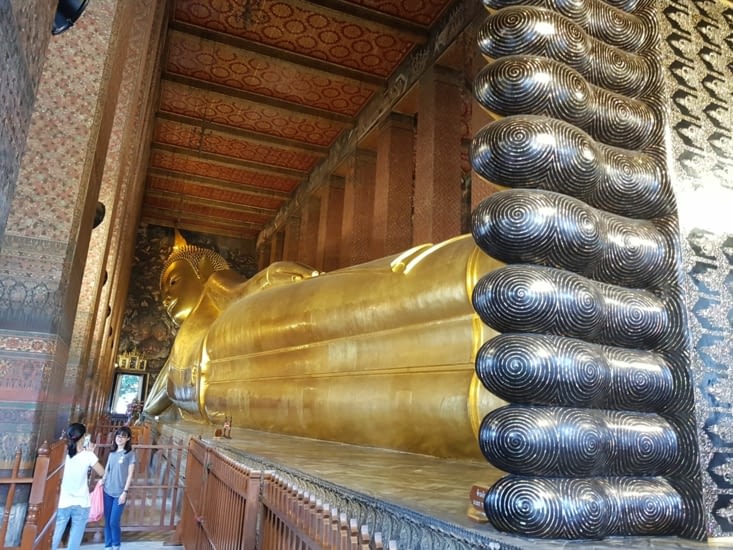 Big Bouddha de 45 m de long et 15m de haut :immense !