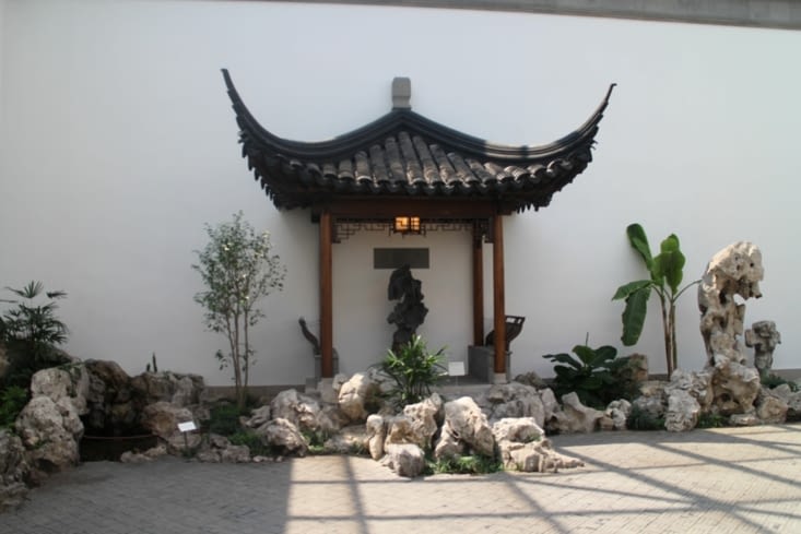 Reconstitution d'un temple chinois