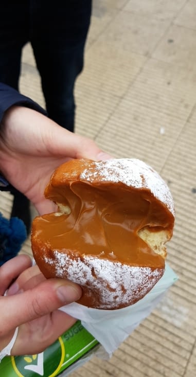 Beignet au mentra (coco en raffole)