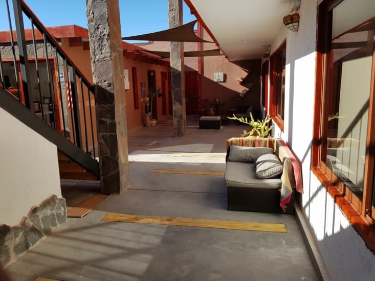 L'hôtel à San Pedro