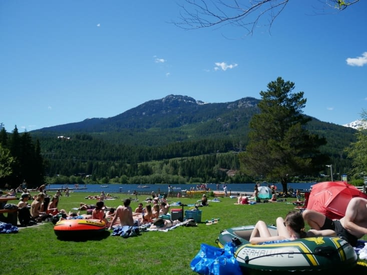 Sieste à Whistler :)