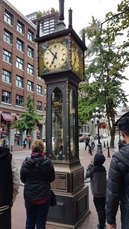 Première horloge à vapeur au monde