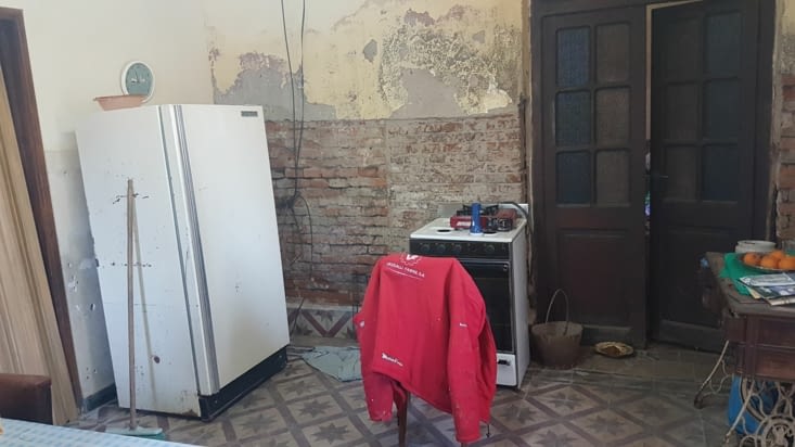 Installation frigo et gaziniere