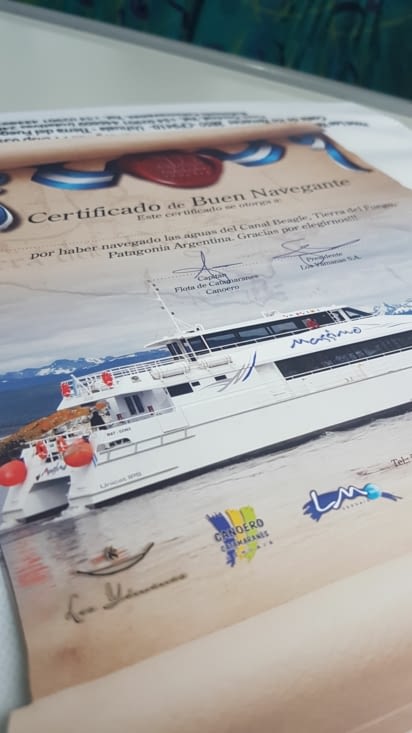 Même un petit certificat de navigation