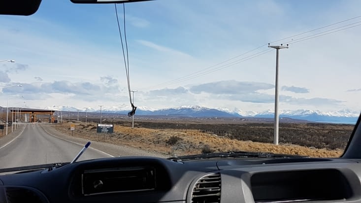 Arrivée panoramique