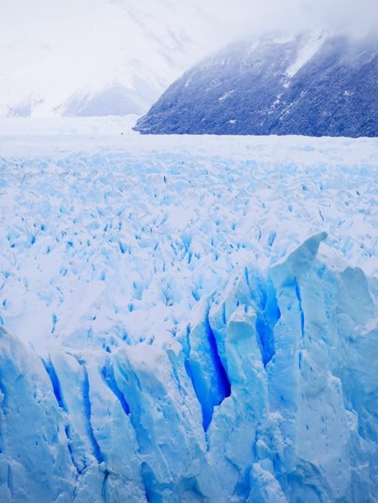 Véritable champ de glace
