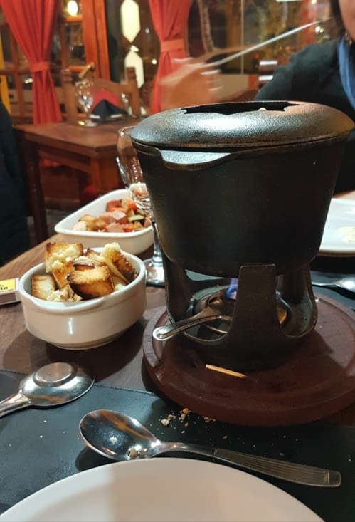 Quoi de mieux qu'une bonne fondue pour finir la journée ?!