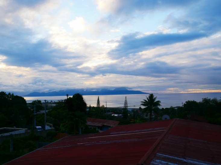 Premier jour sur Tahiti passé