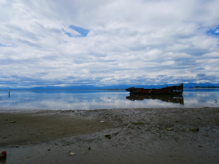 Une épave à Motueka