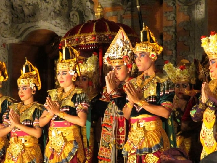 Spectacle de danse balinaise