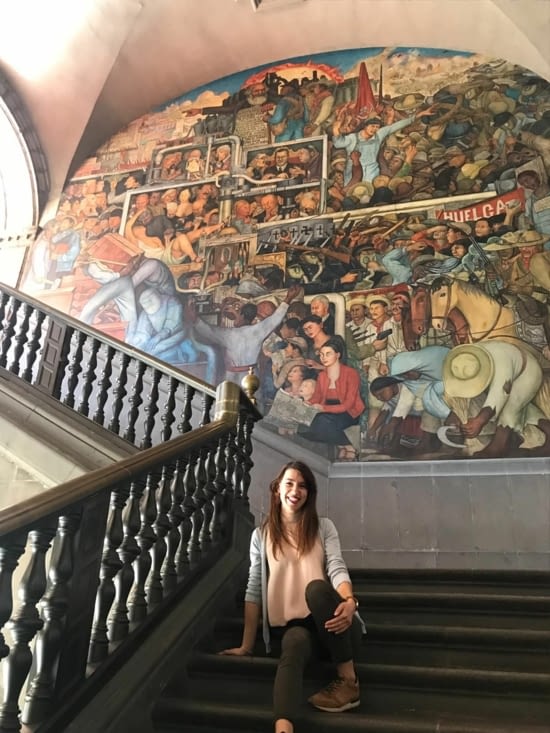 Palacio national de Mexico , frise de Diego Rivera