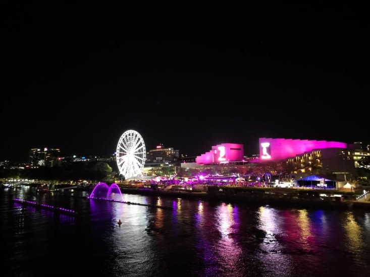 South Bank by night