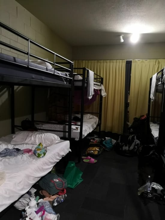Première nuit en auberge de jeunesse