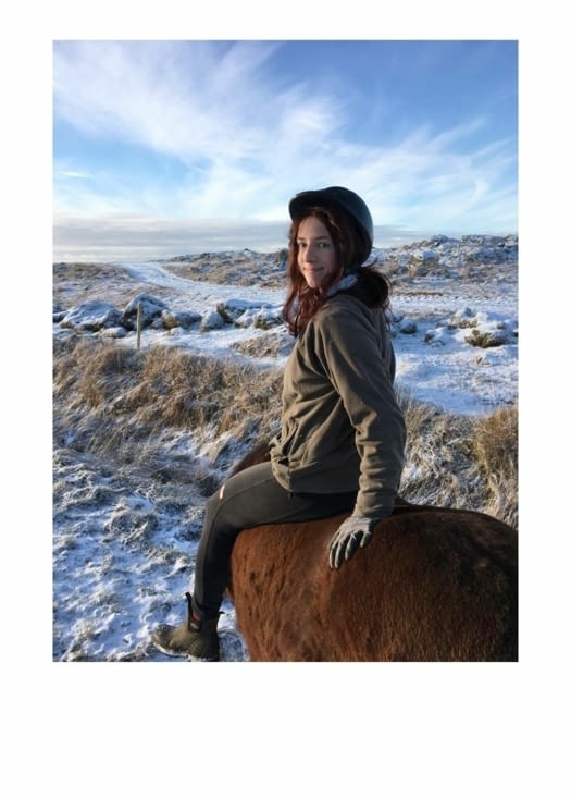 Monter Spá a cru dans la neige