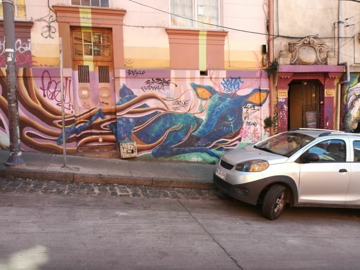 Les peintures de Valparaiso