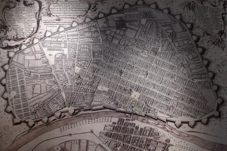 Plano de Lima 1685