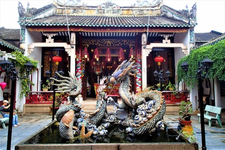 Le temple Quang Dong est dédié à la Dame céleste, déesse chinoise de la mer.
