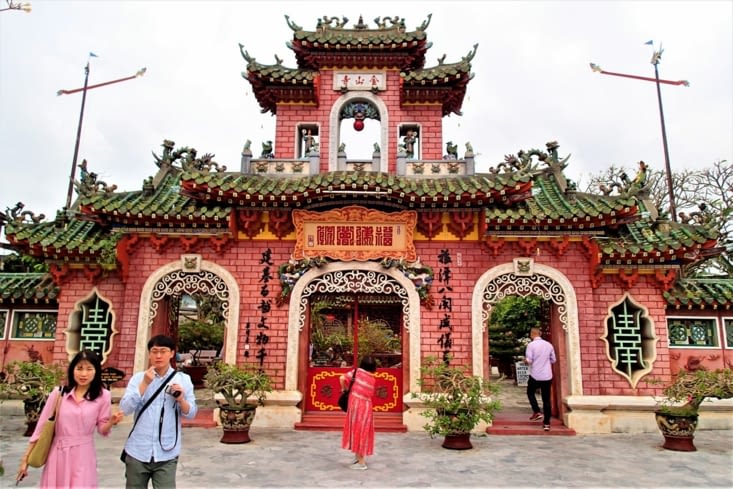 Le temple Phuc Kien d'origine chinoise également.