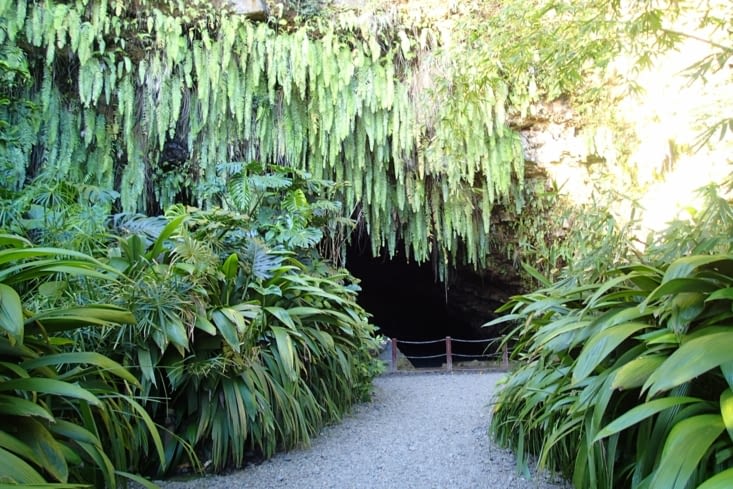 Arrêt pour voir l'une des grottes de Maraa.