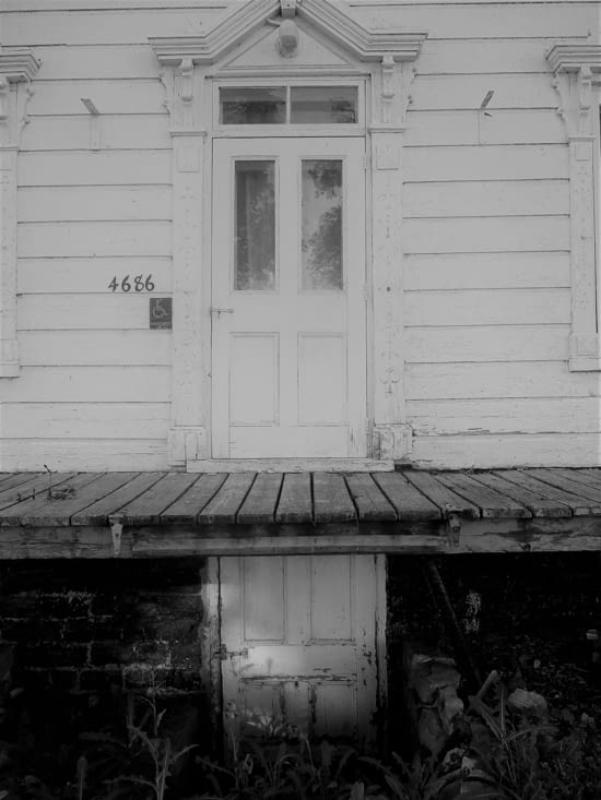 Beaucoup de maisons en bois