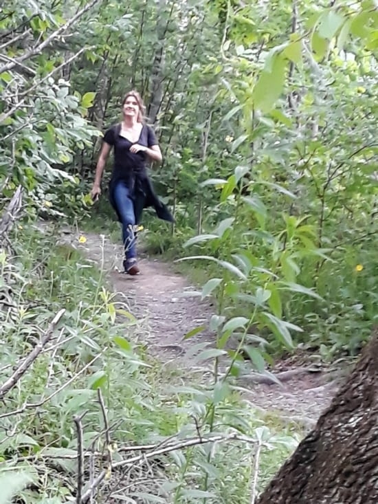 Pauline est d'humeur joyeuse et décidée ;-)