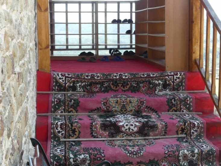 L’entree de la mosquée