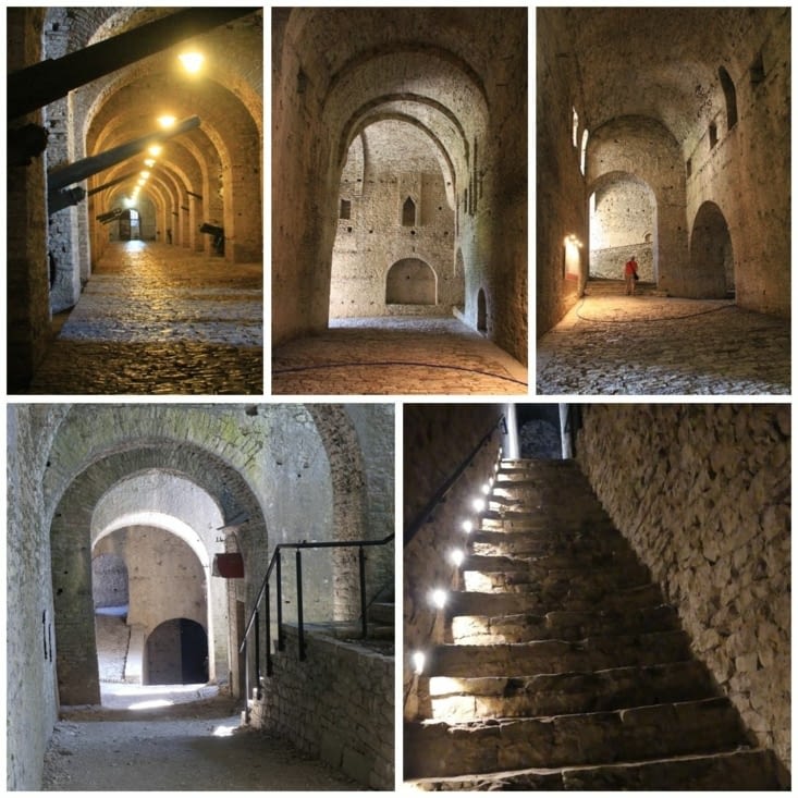 Intérieur de la citadelle
