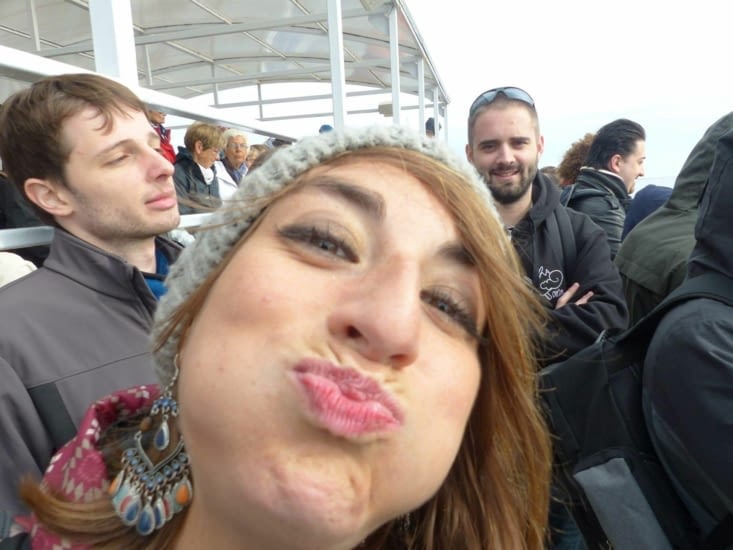 Une baleine!! A non..  C'est juste moi