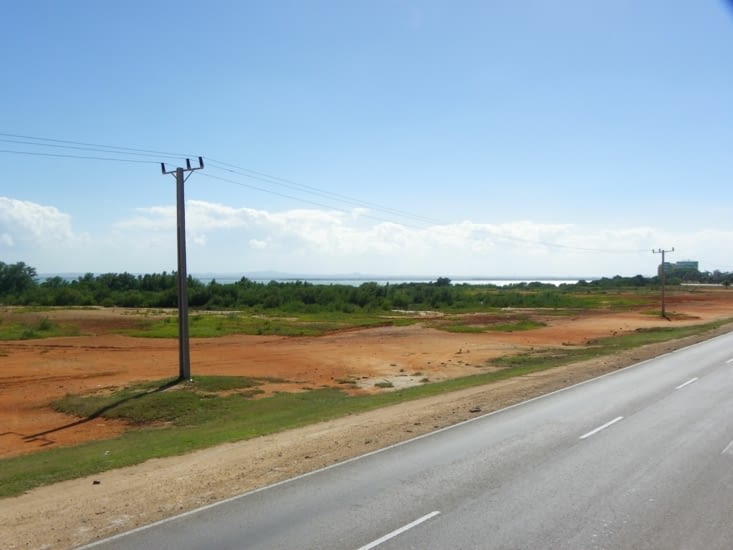 Sur la route du parc