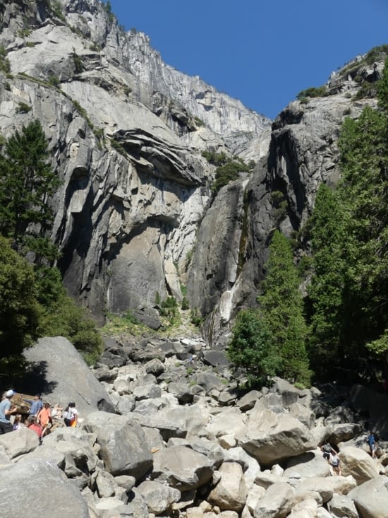 Lower Yosemite sans Falls..