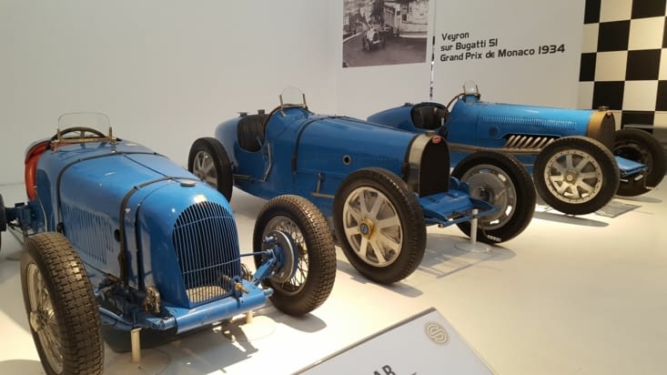 Bugatti biplace course