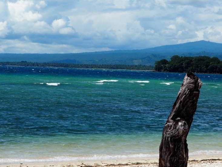 La plage de l'hôtel Tugu Lombok